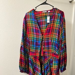 Multi Color Duster. Brand new with tags.